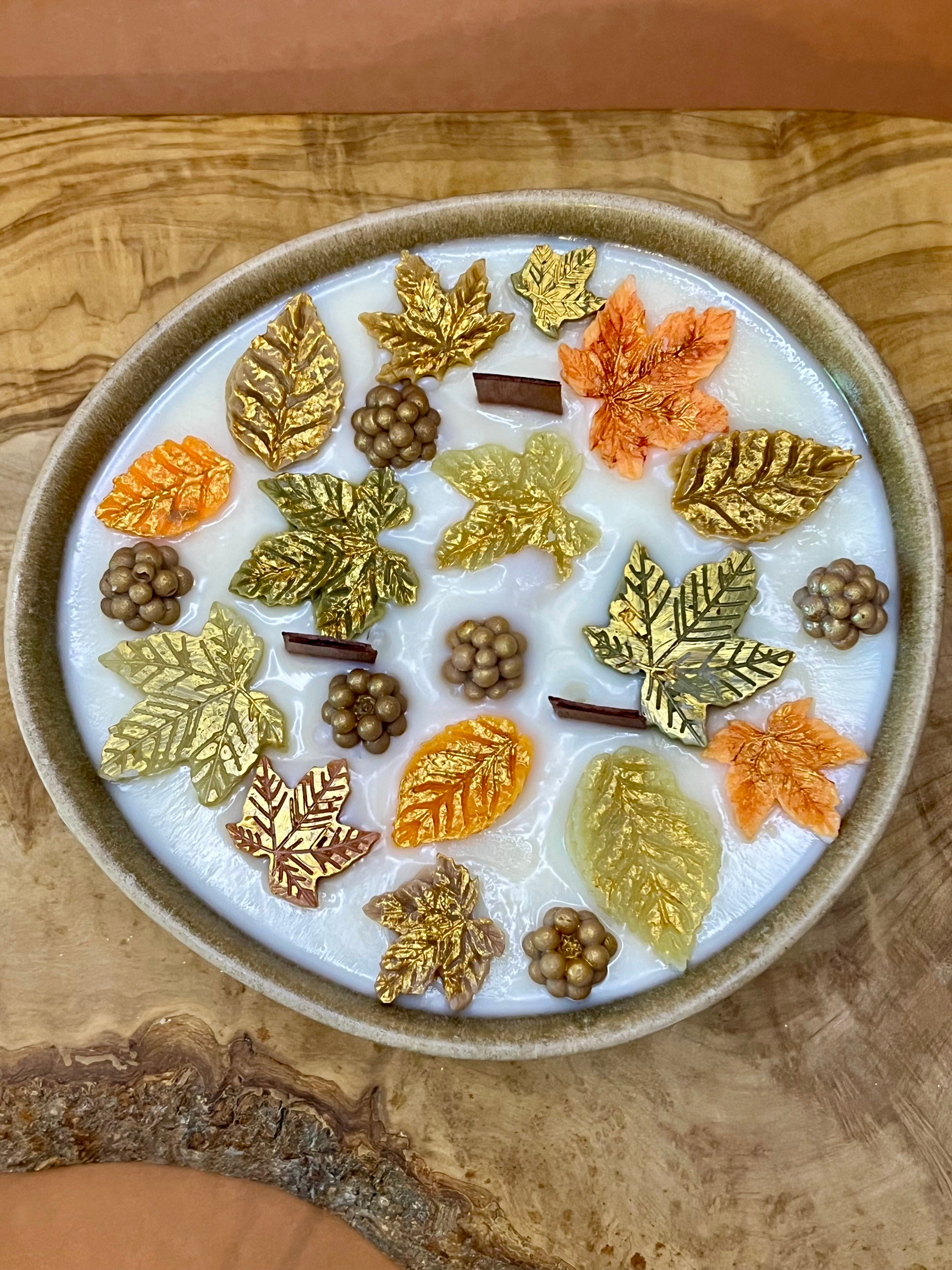 Vela “Folhas de Outono”