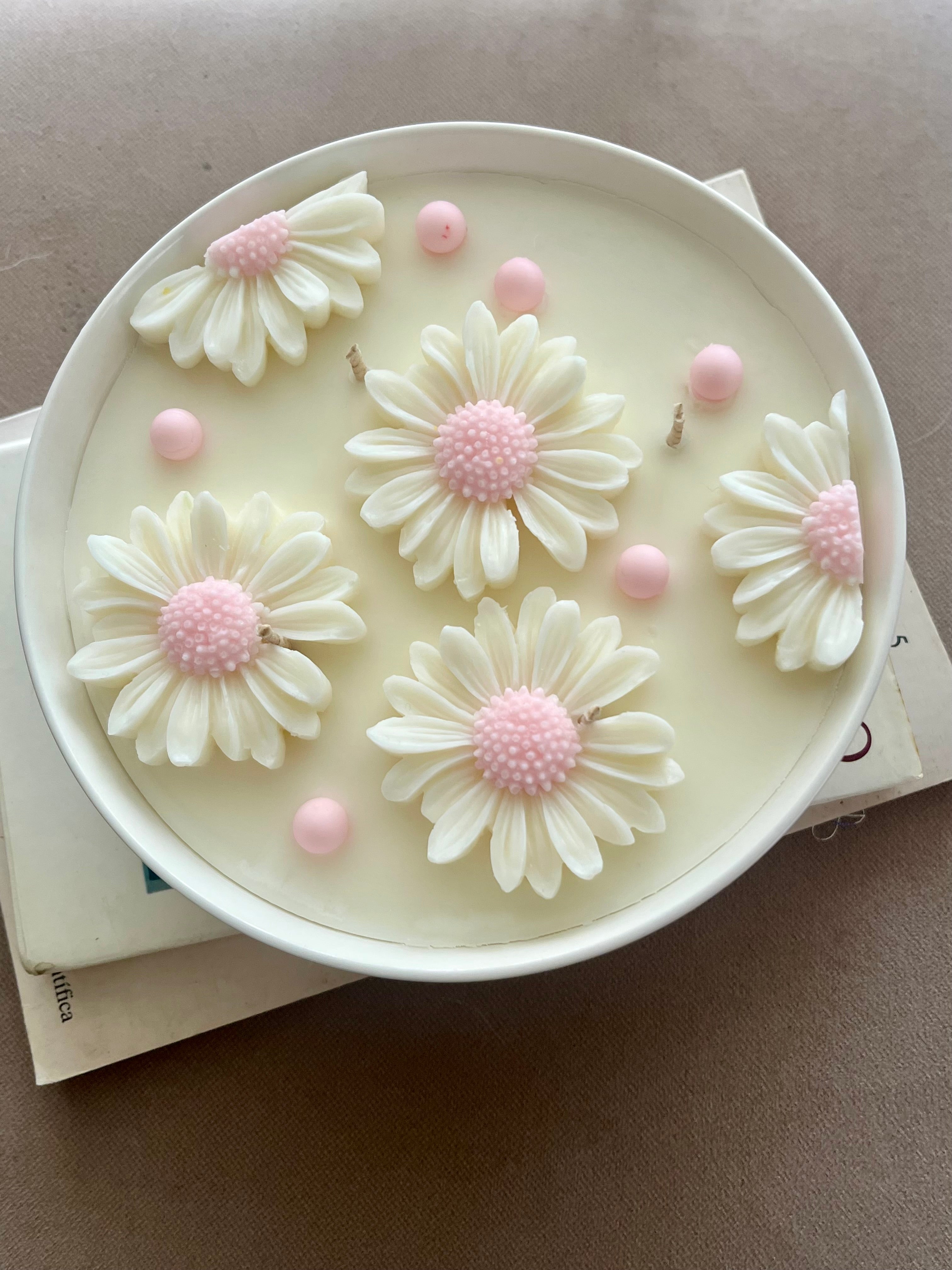 Vela “Pink Daisy”