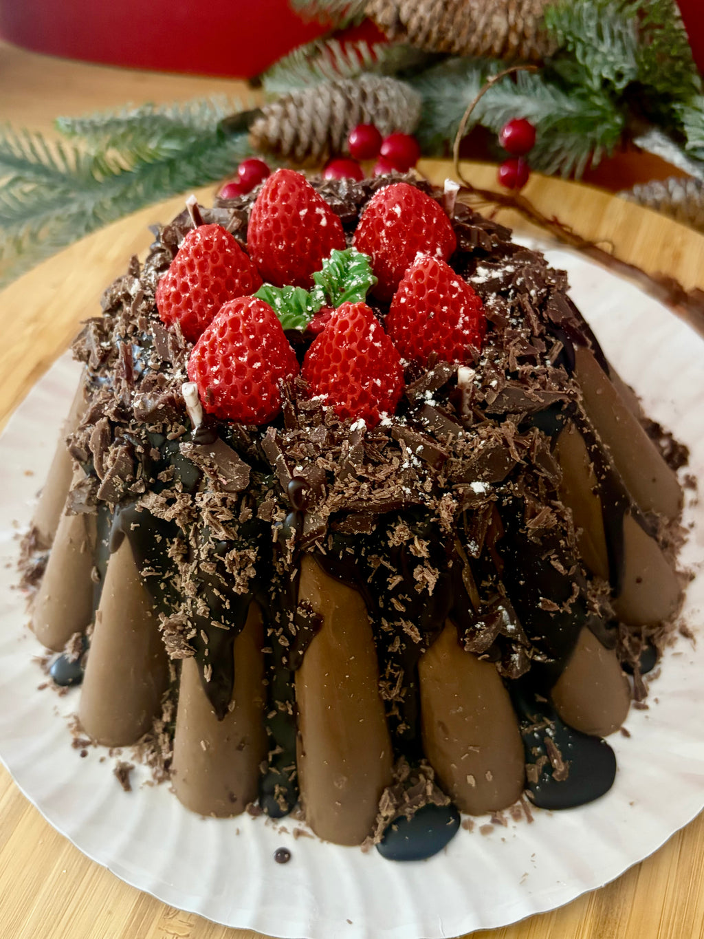 Vela “Bolo de Chocolate“