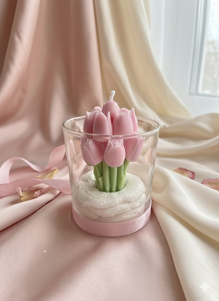 Pink Tulip Bouquet
