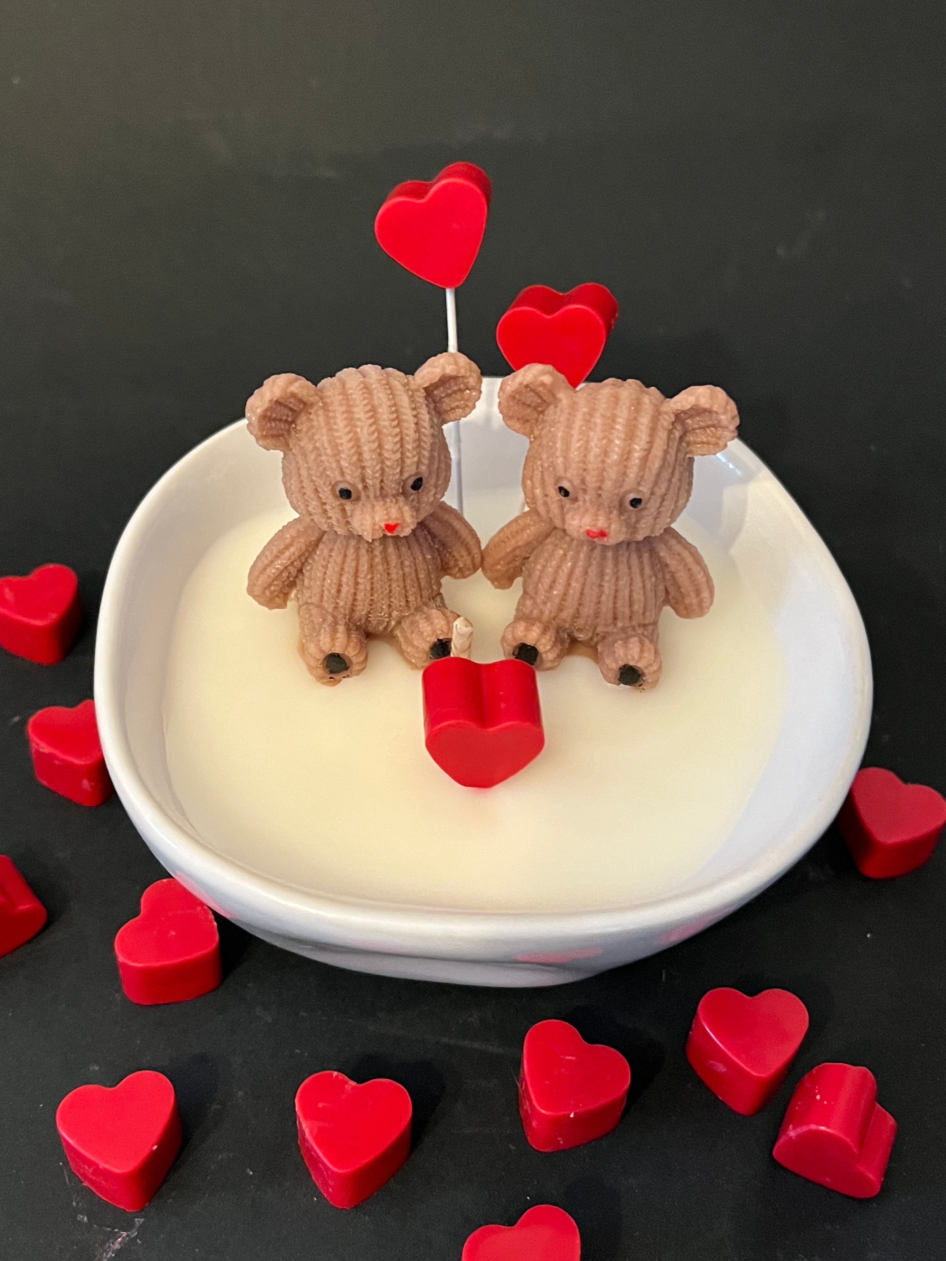 Vela “Ursinhos Apaixonados “