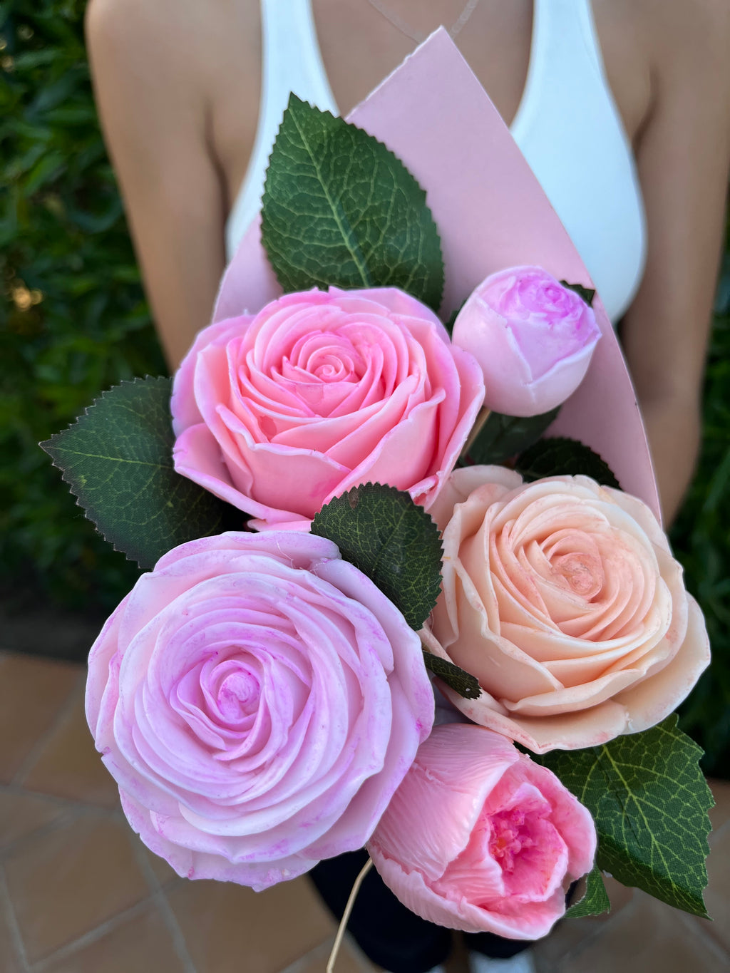 Bouquet de Sabonete Dia da Mãe