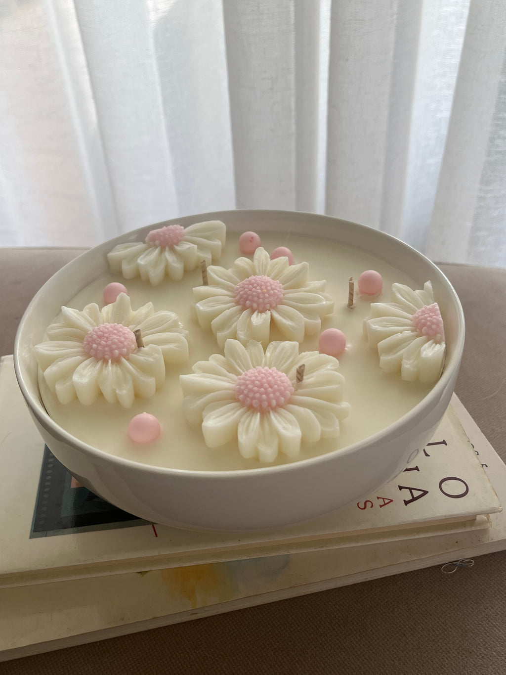 Vela “Pink Daisy”