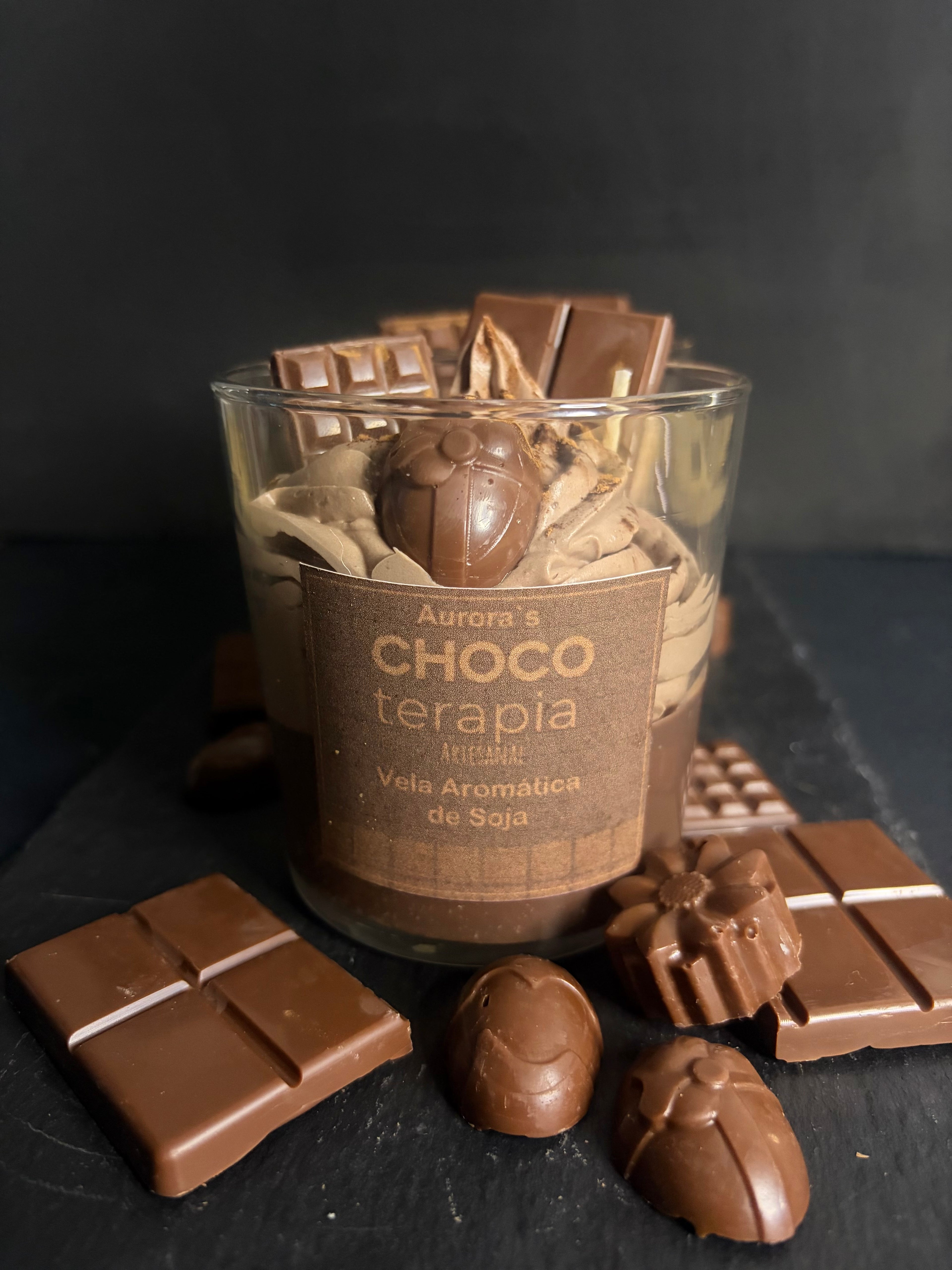 Vela gourmet “Choco Terapia”