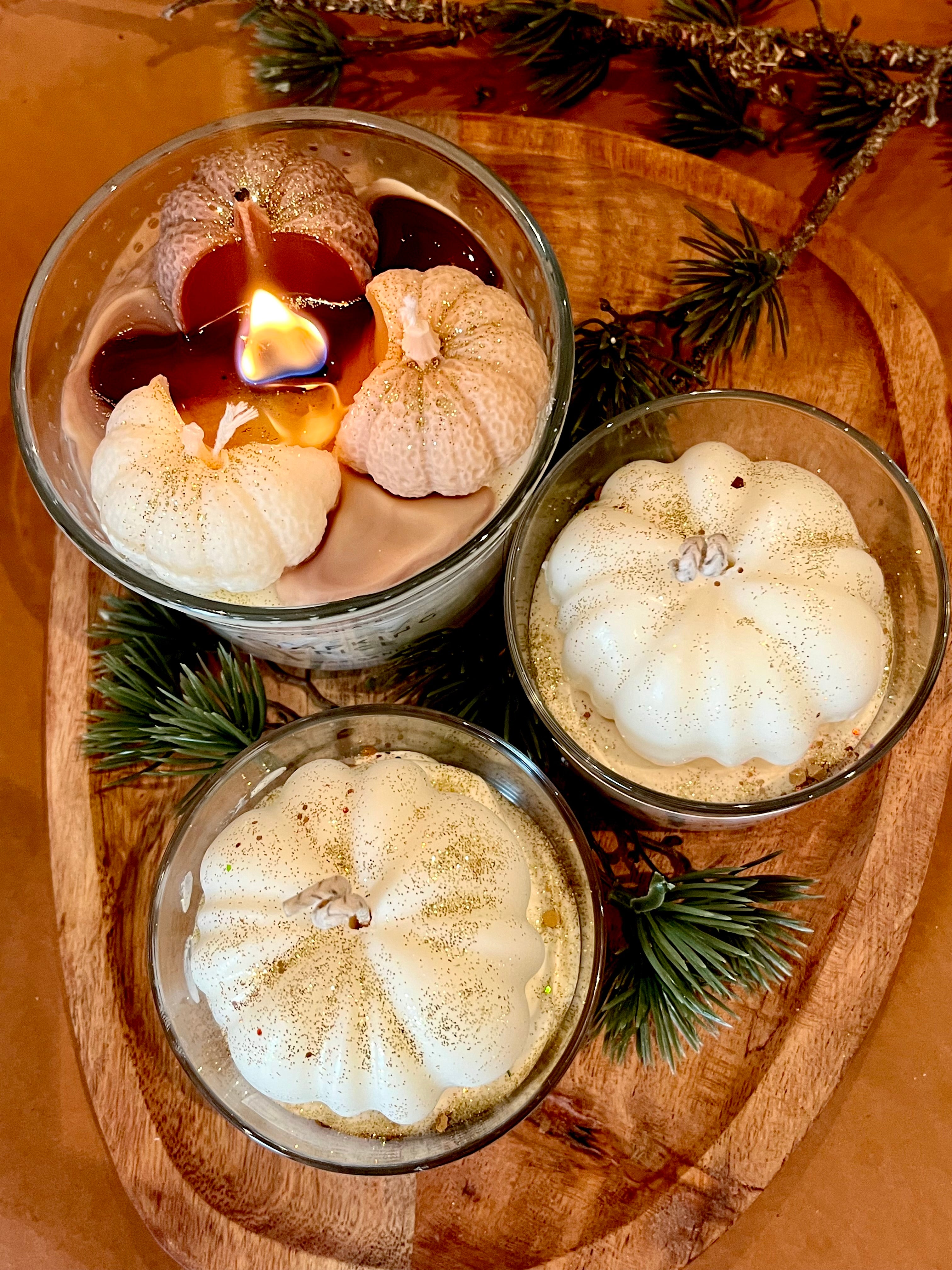 Vela “Cosy Pumpkin”