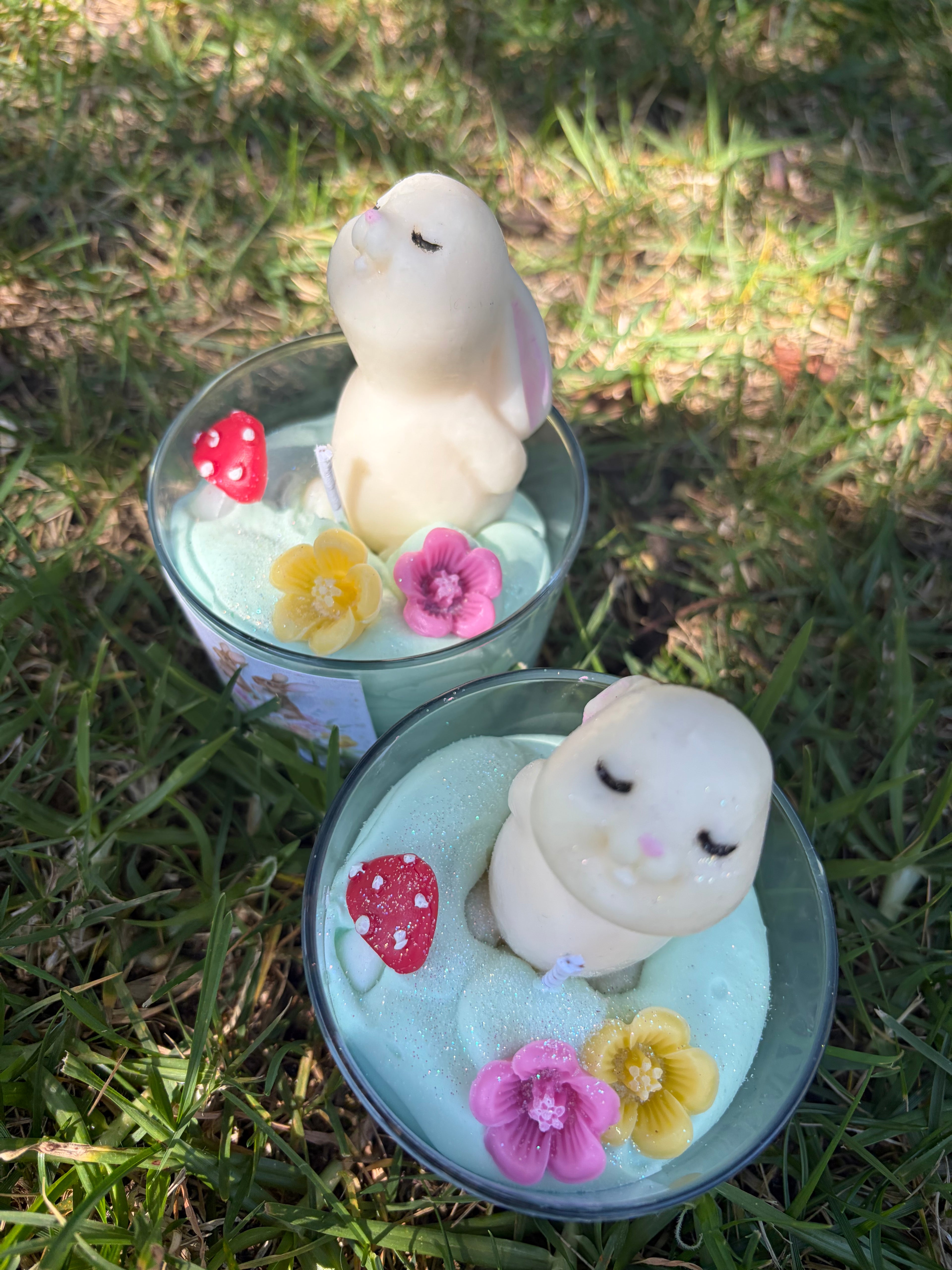 Vela coelho “Vintage Easter”