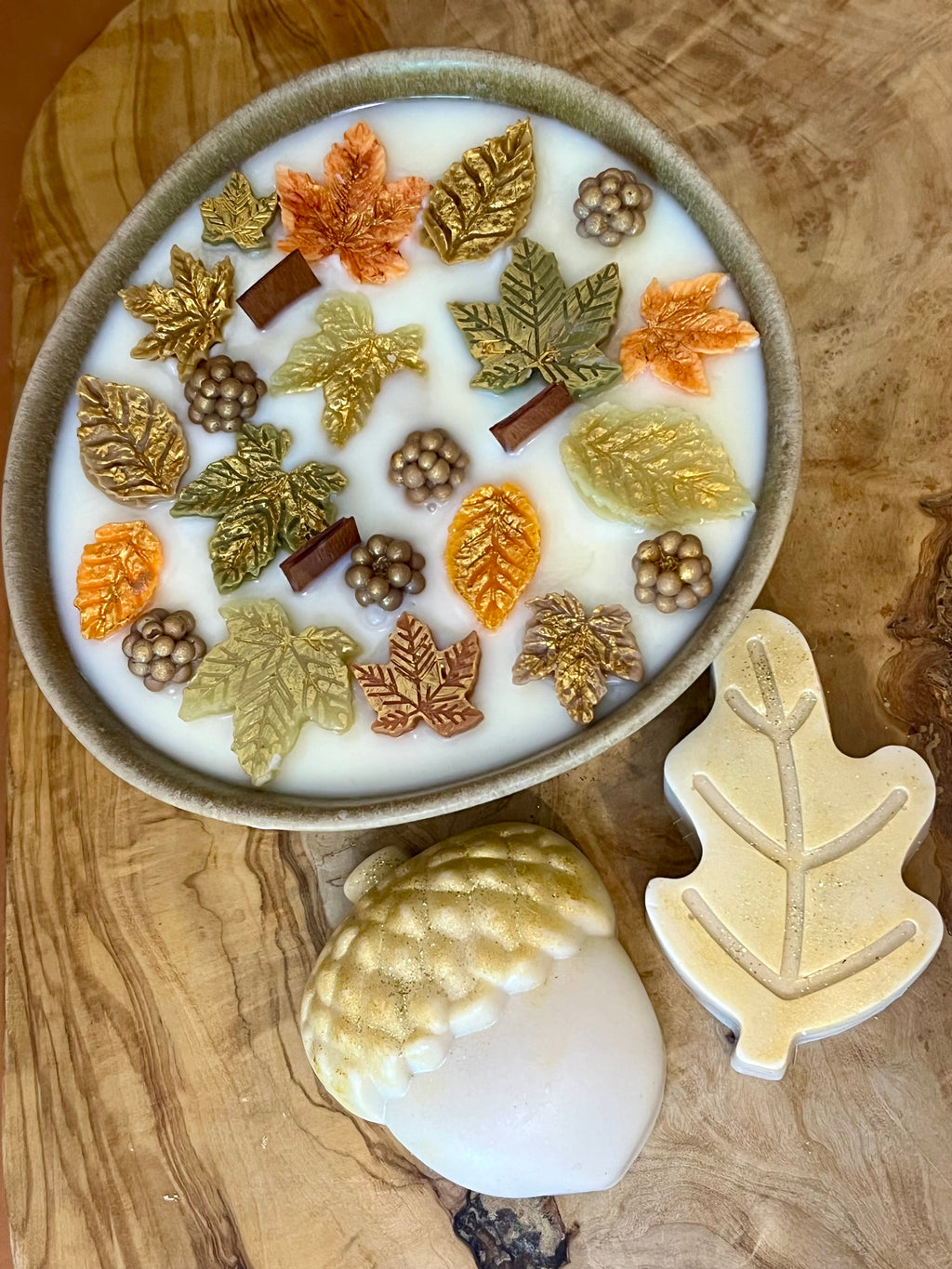 Vela “Folhas de Outono”