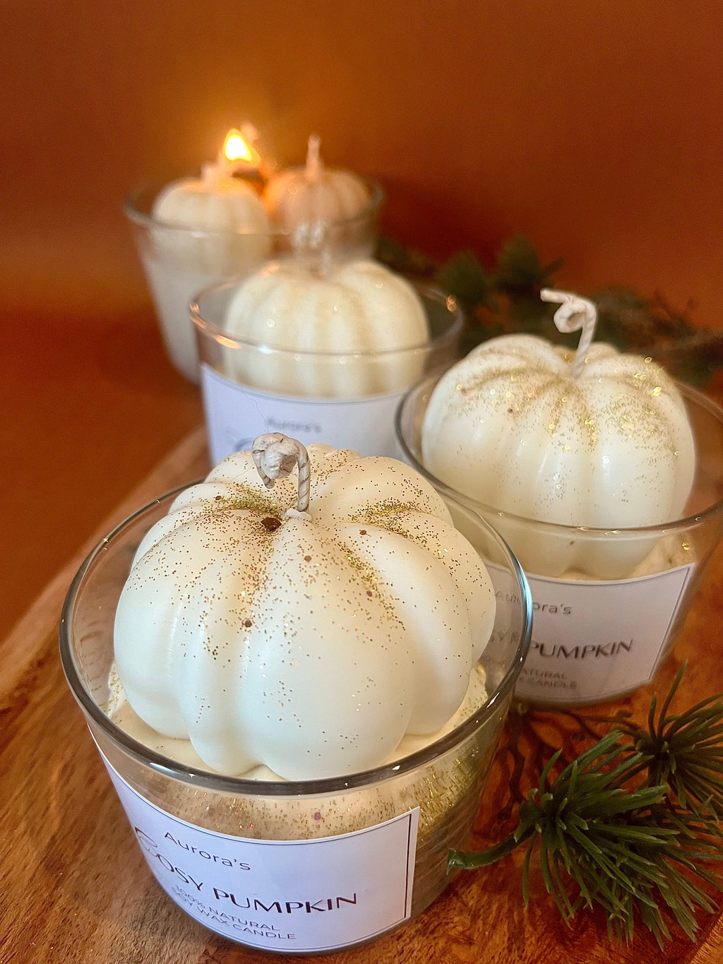 Vela “Cosy Pumpkin”