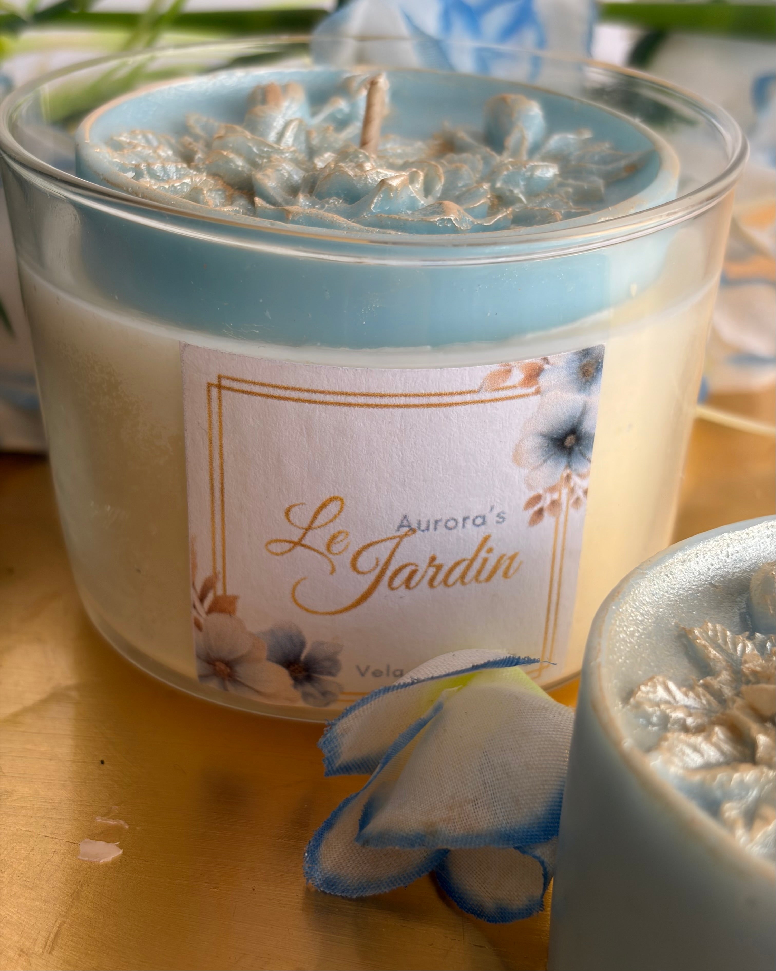 Conjunto vela e sabonete “Le Jardin”