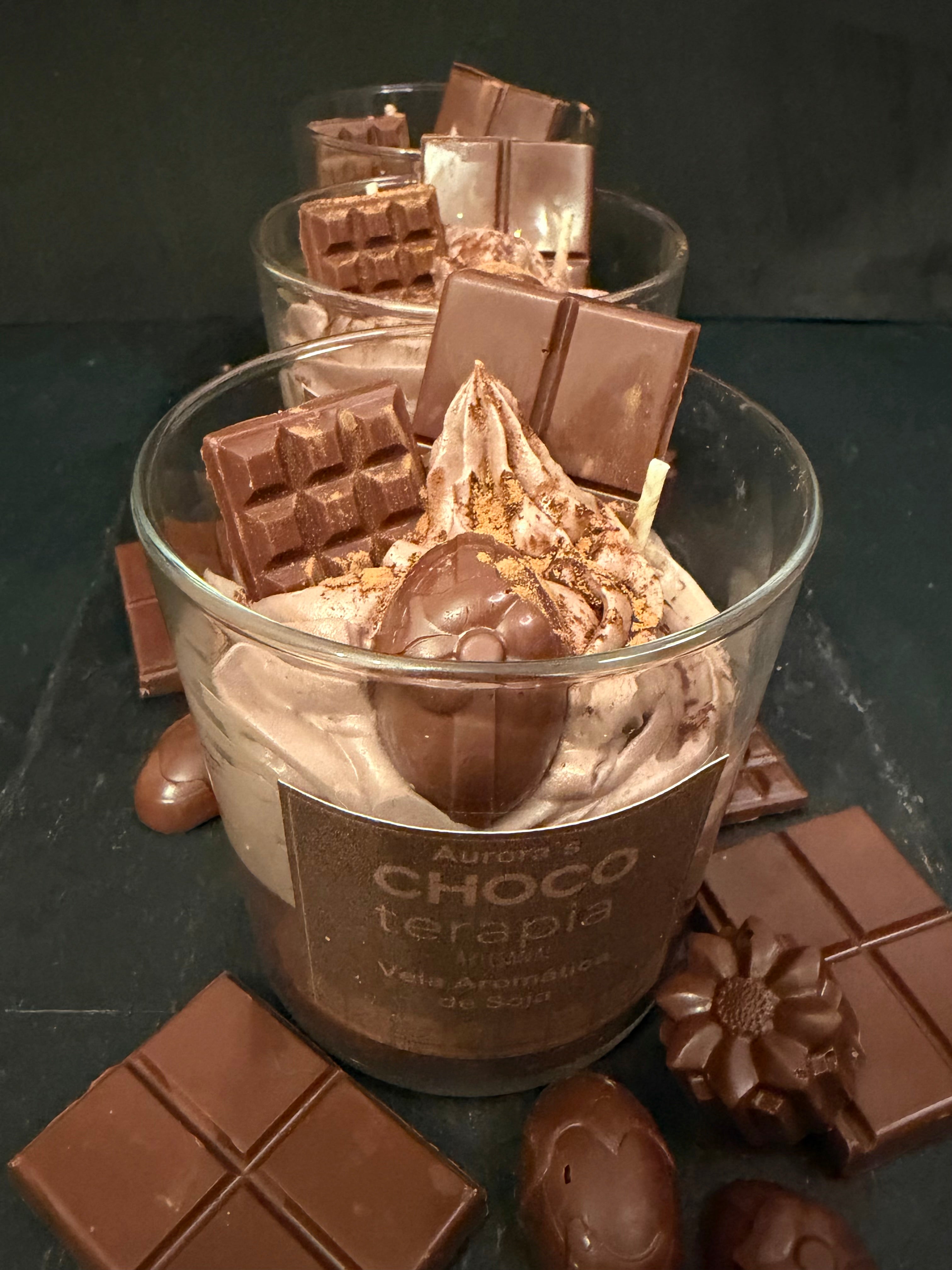 Vela gourmet “Choco Terapia”