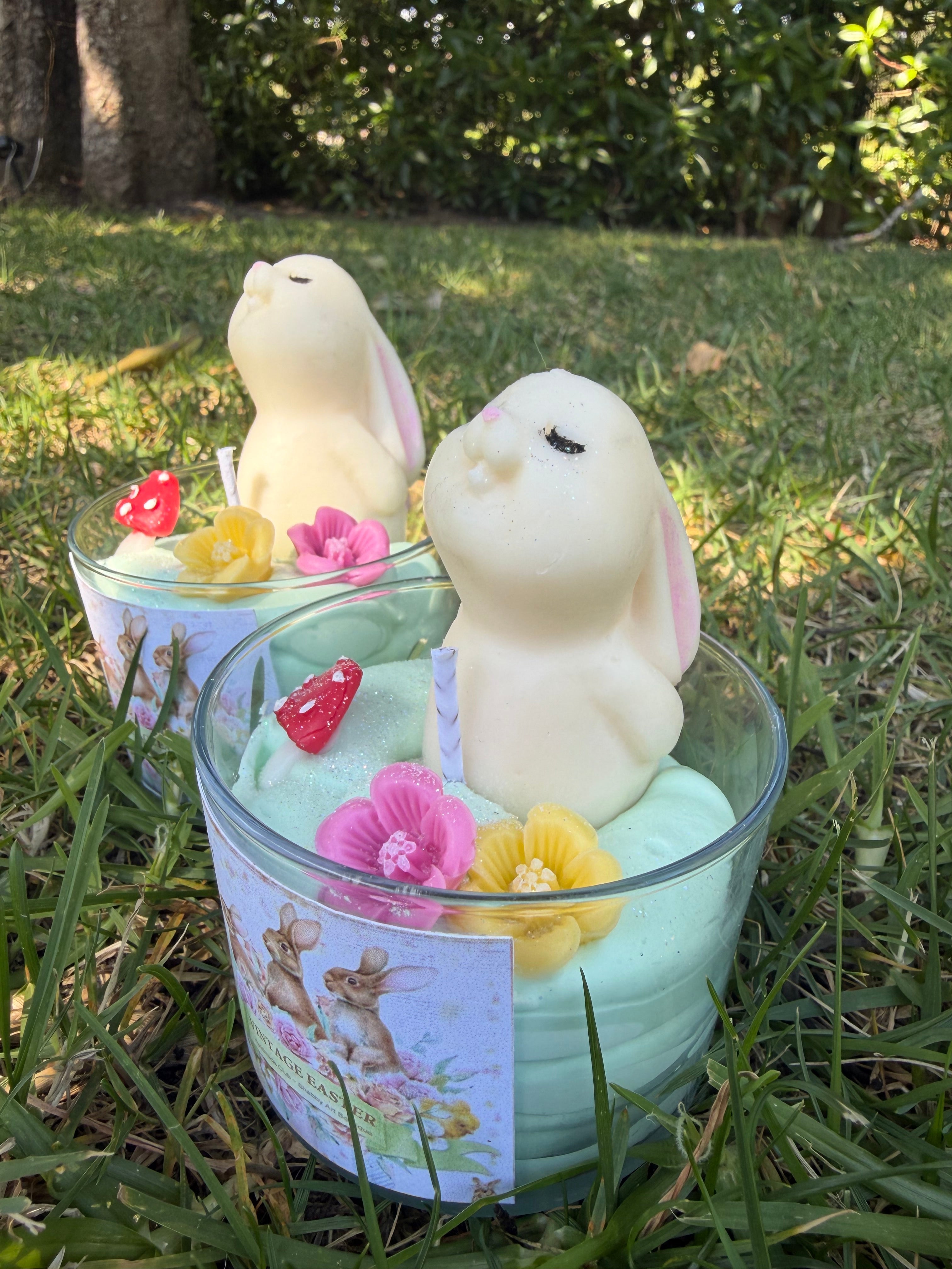 Vela coelho “Vintage Easter”