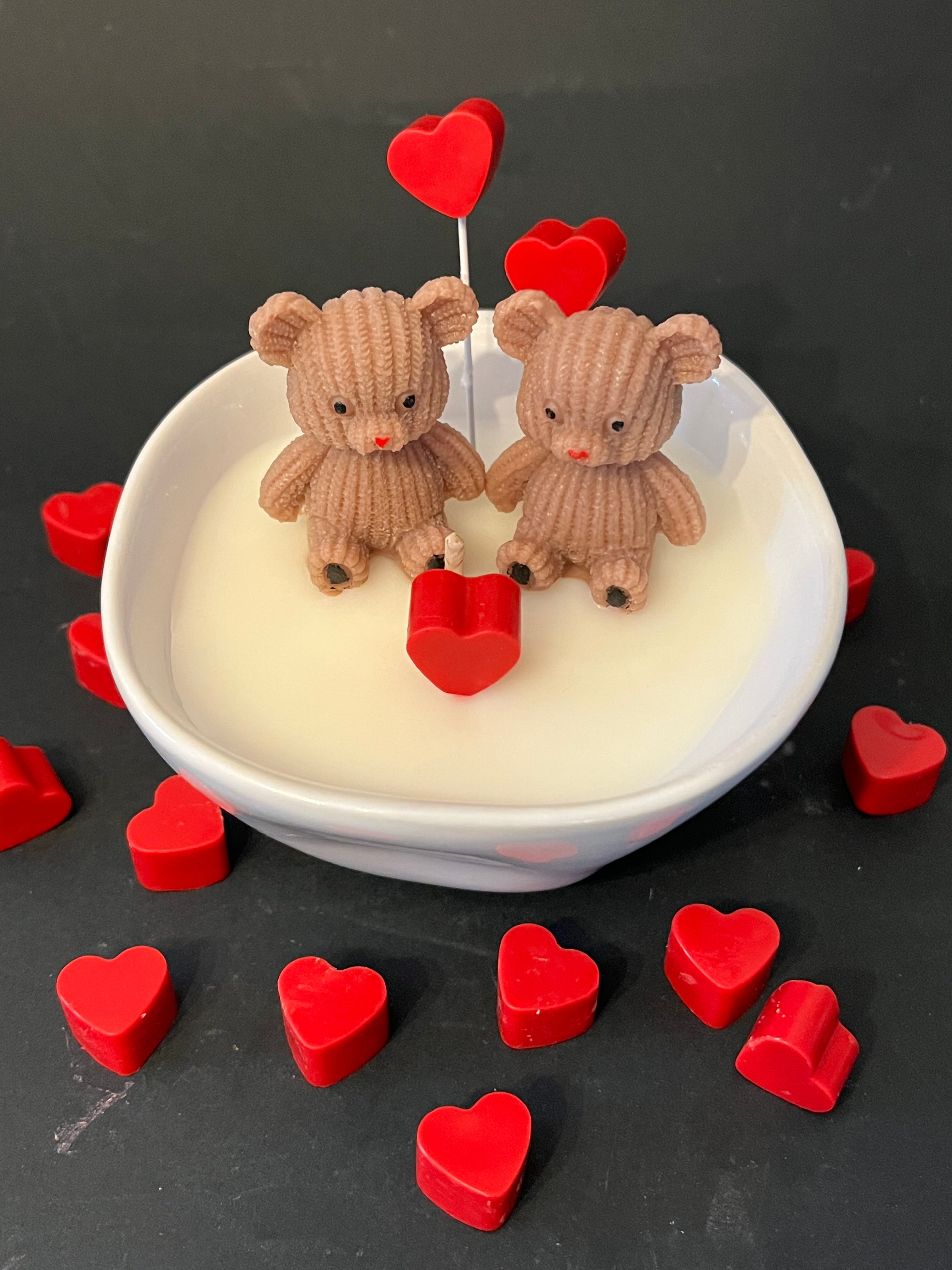 Vela “Ursinhos Apaixonados “