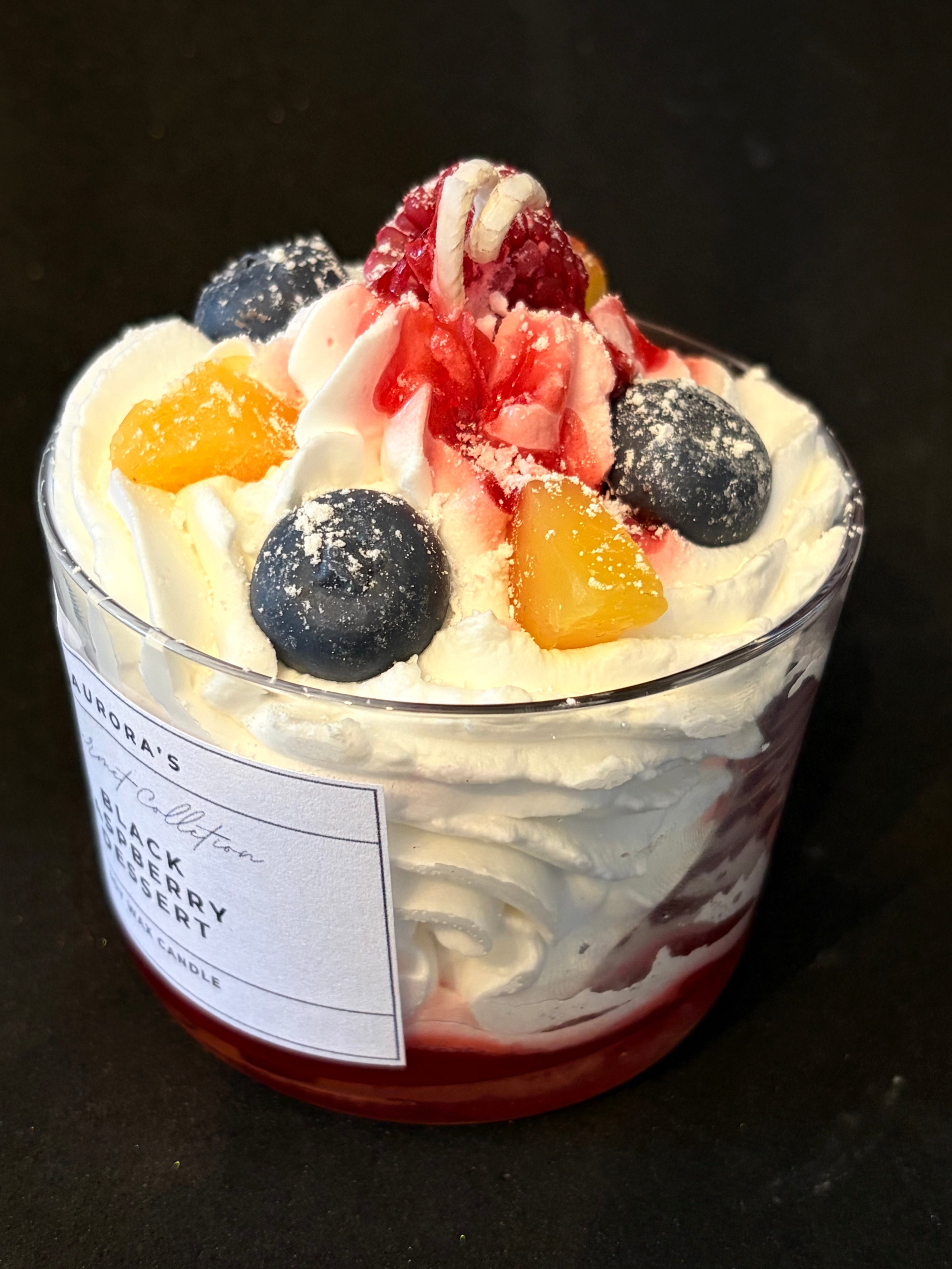 Vela Gourmet Black Raspberry Dessert