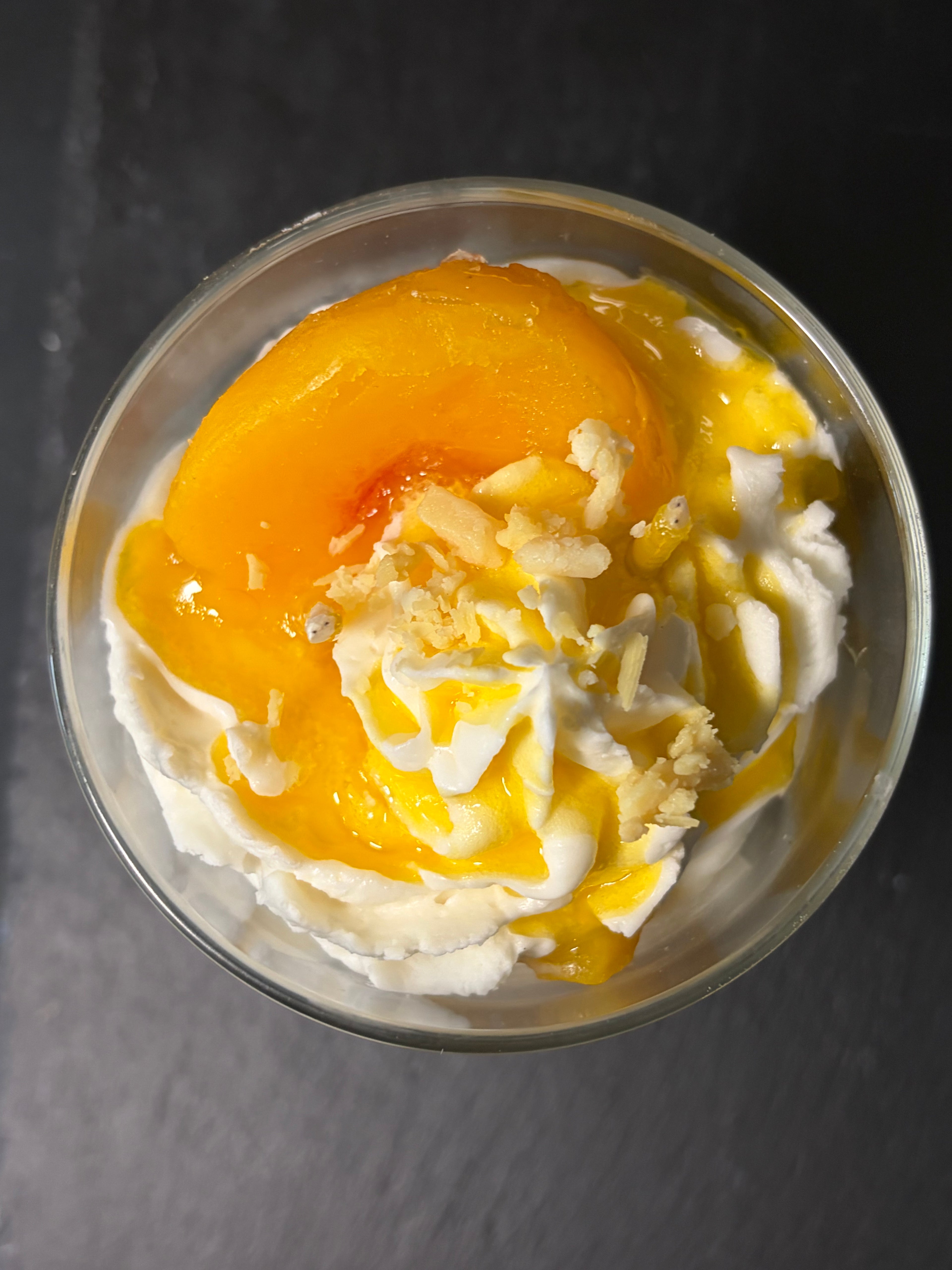 Vela Gourmet Peach Dessert
