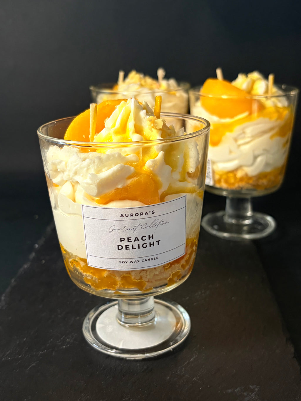 Vela Gourmet Peach Dessert