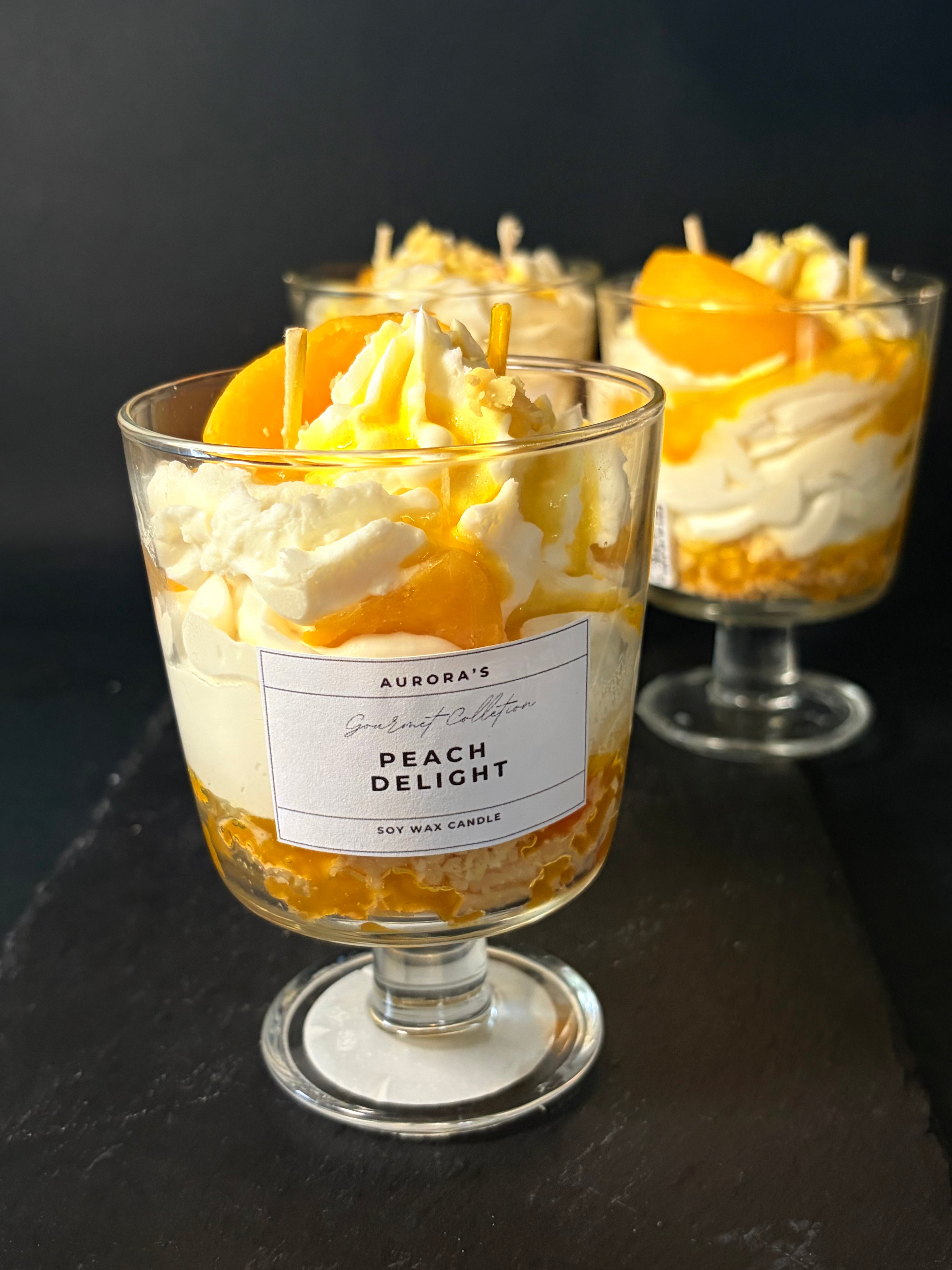 Vela Gourmet Peach Dessert
