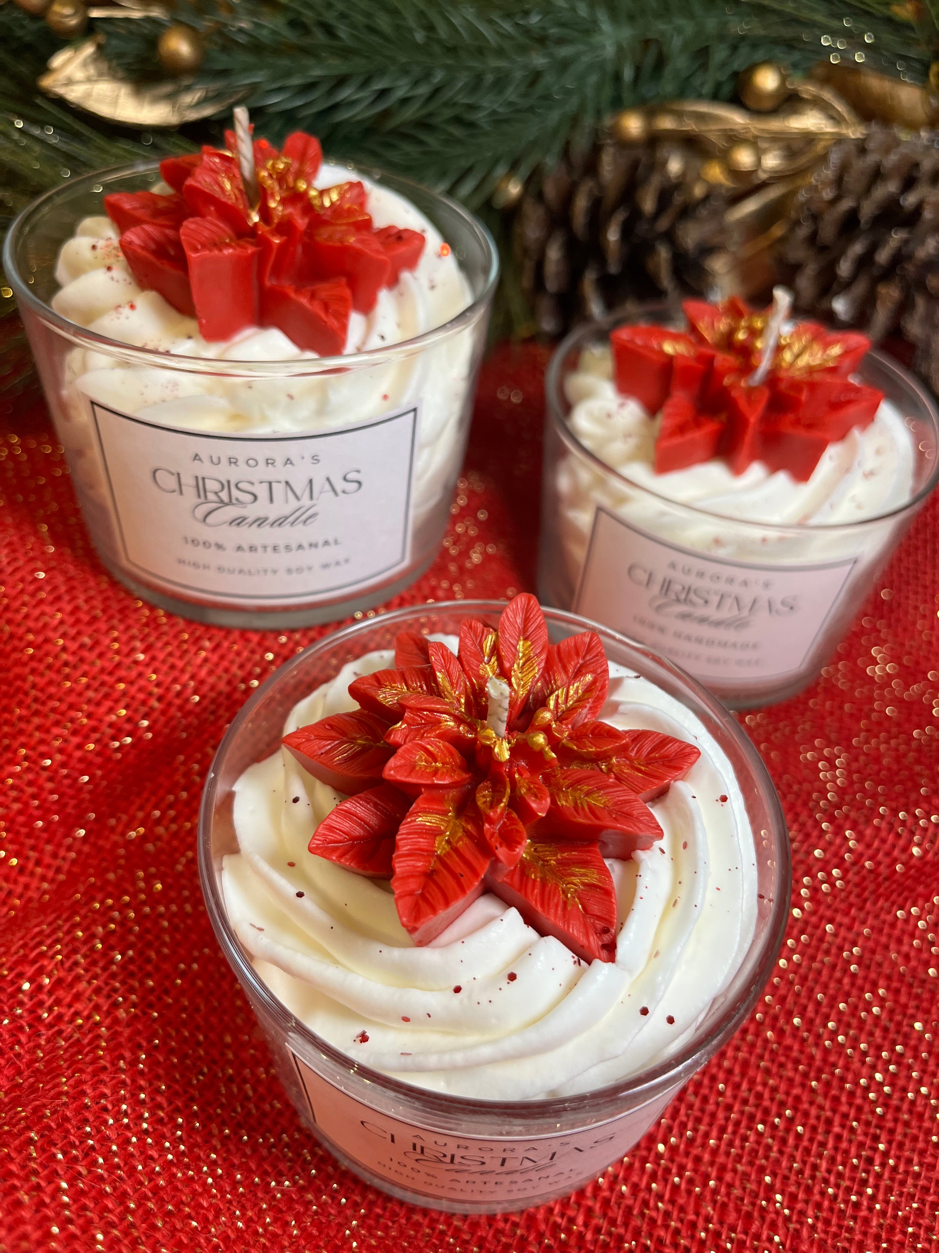 Vela “Christmas Flower”