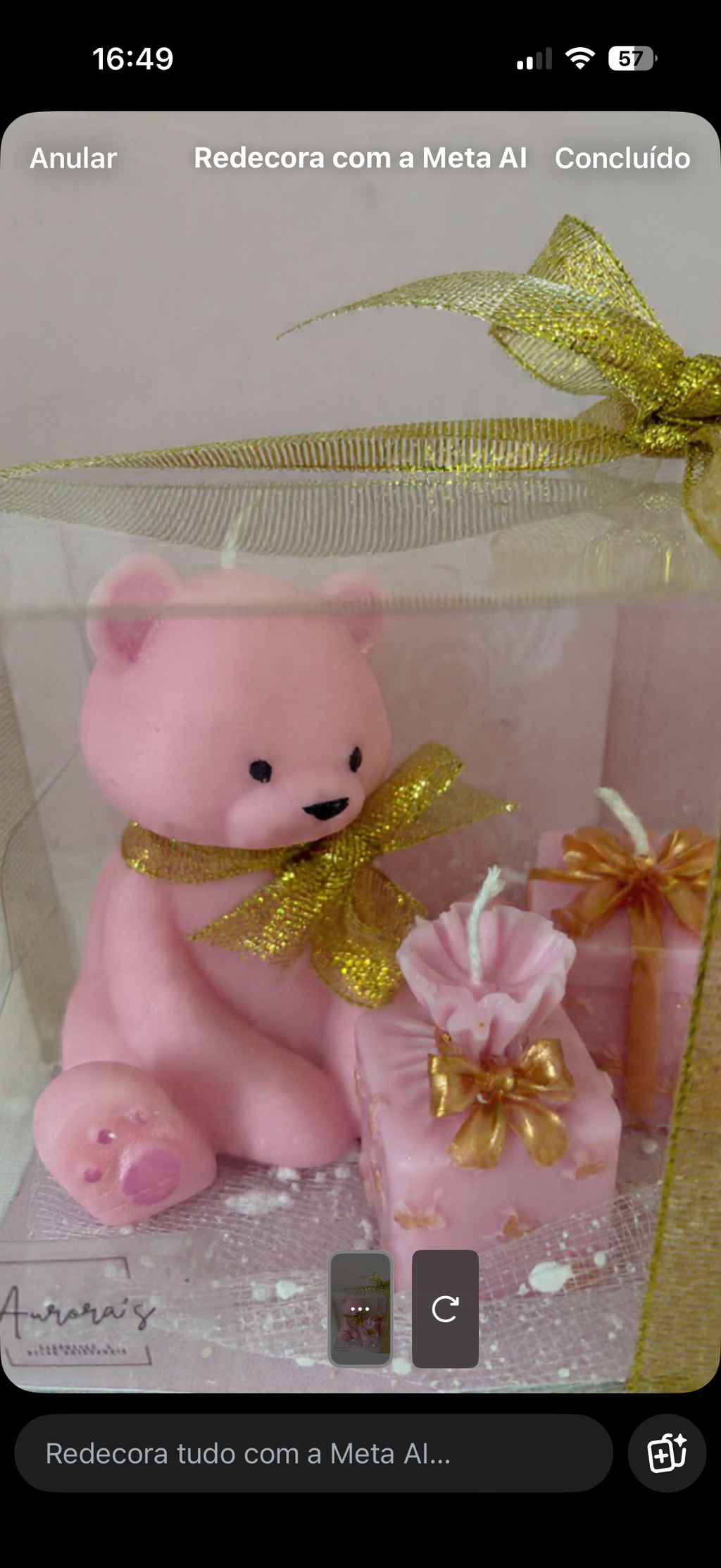 Velas "Baby Bear"