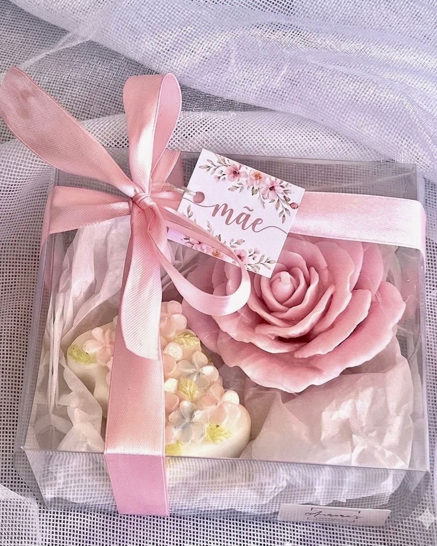 Conjunto Vela /Sabonete “Mãe “