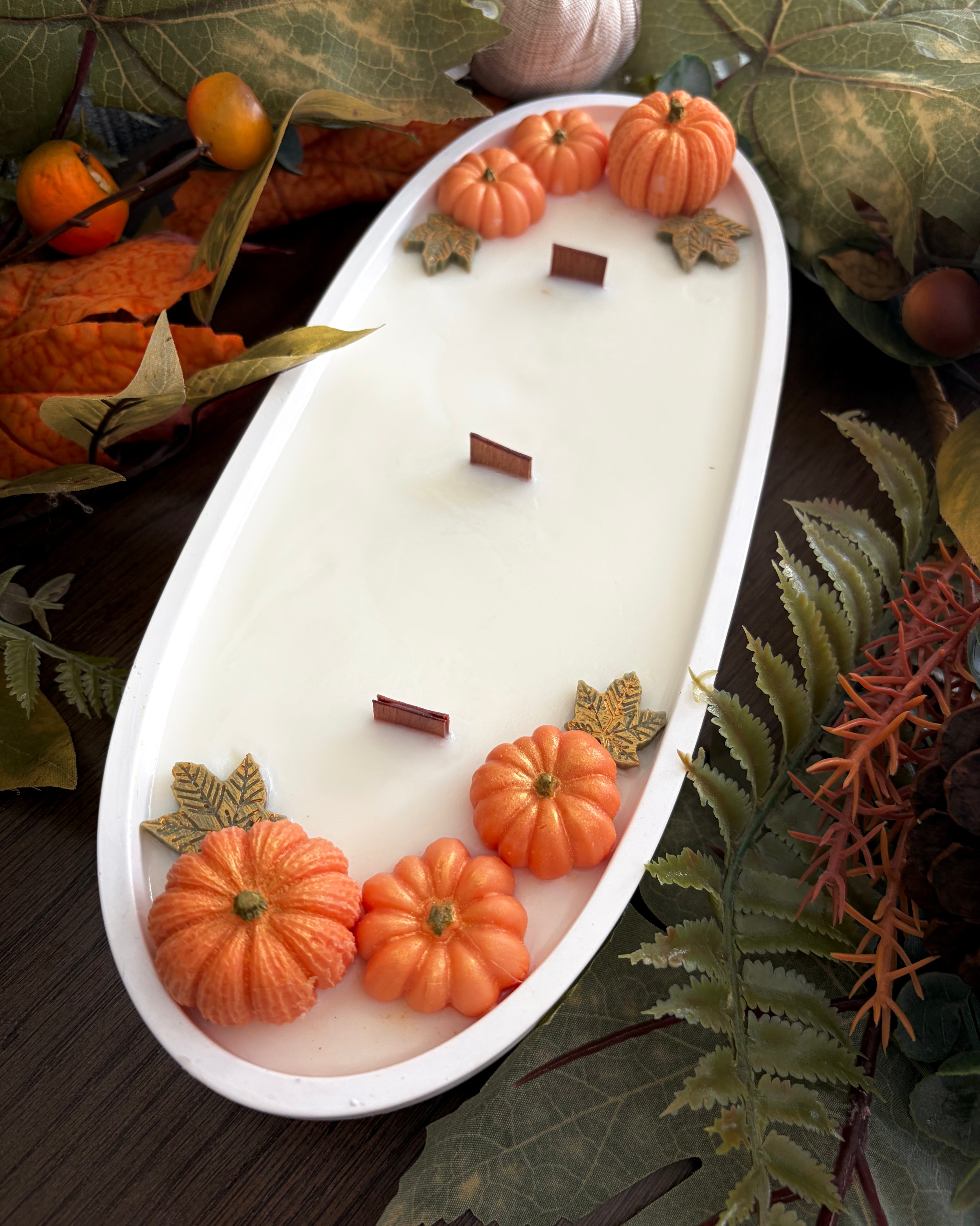 Taça grande oval “Pumpkin Spice”