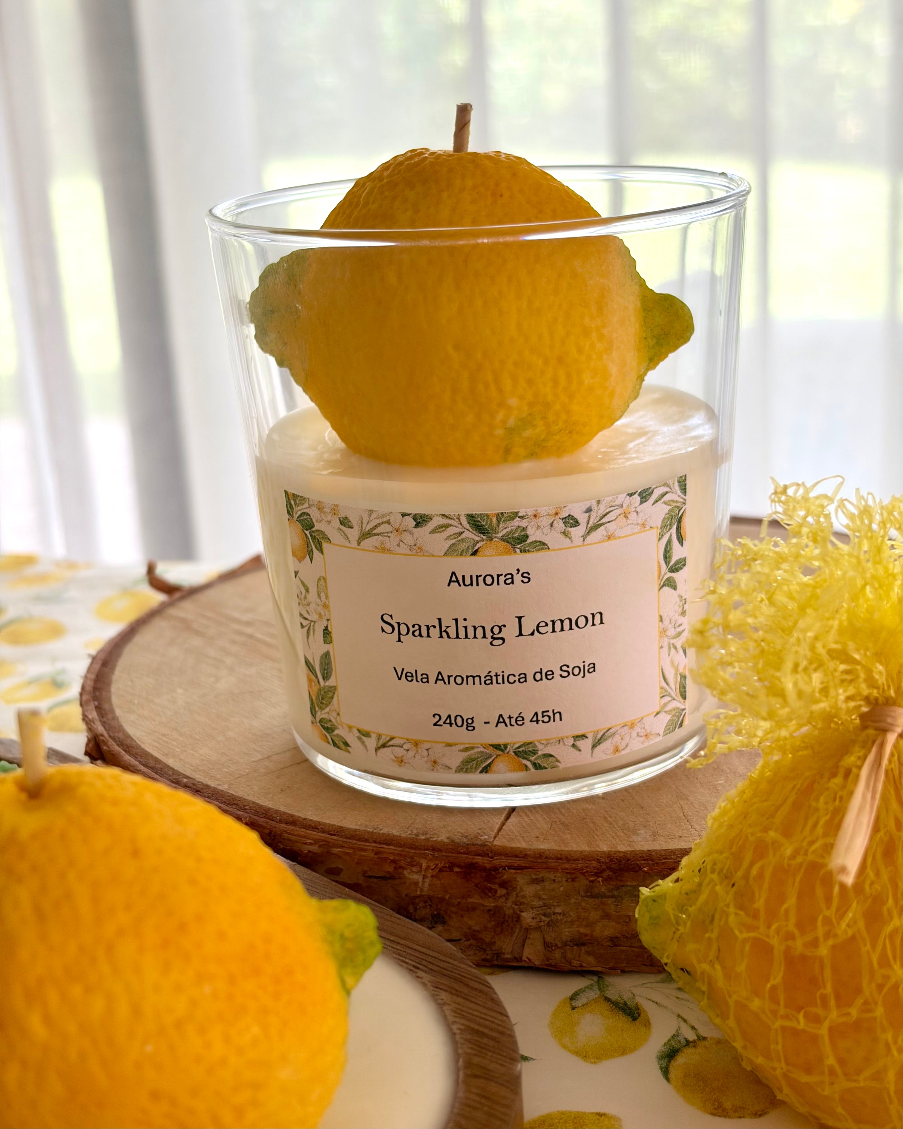 Vela aromática “Sparkling Lemon”